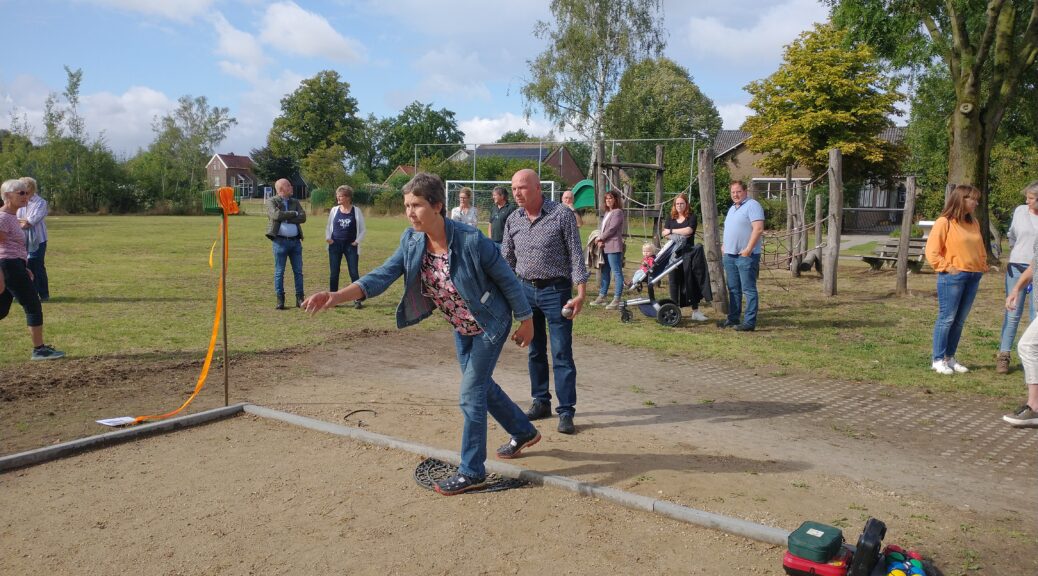 Gert en Charlotte jeu de boulen